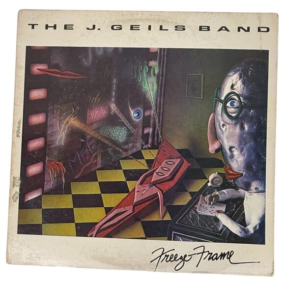 J Geils Band Freeze Frame Vinyl LP Record Album 1981 EMI America Play Tested - Picture 2 of 7